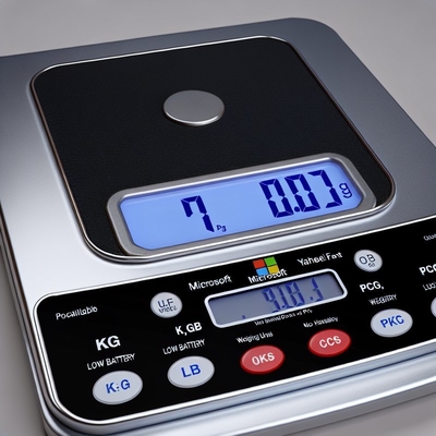 30kg Digital Weighing Scale with Auto Shut-off and IP44 Protection