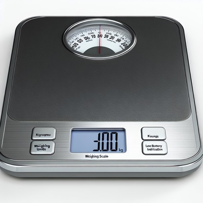 30kg Digital Weighing Scale with Auto Shut-off and IP44 Protection