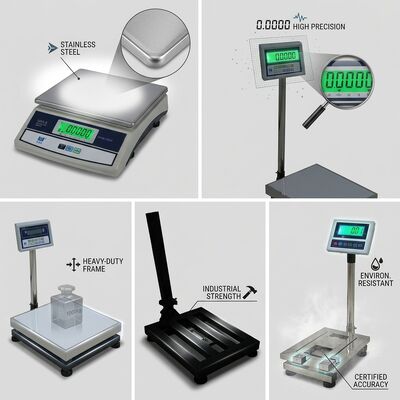 Waterproof Digital Weighing Scale IP68 300kg Stainless Steel Washdown Industrial