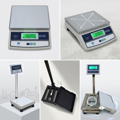 Counting Function Digital Weighing Scale 20kg Dual Display Backlit LED Keypad