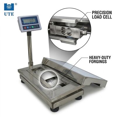 Kitchen Digital Weighing Scale 5kg 1g Resolution Tempered Glass Platform Slim Body