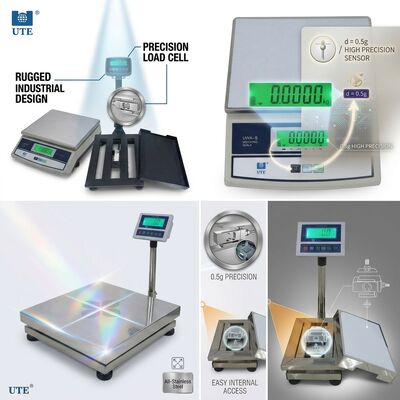 Explosion Proof Digital Weighing Scale 100kg ATEX Zone Rated Cast Aluminum Housing