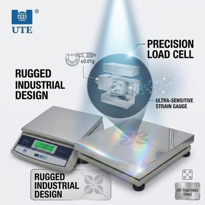 Crane Digital Weighing Scale 1000kg Hanging Hook LCD Remote Control Alloy Body