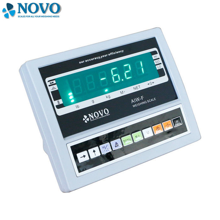 Real Time Digital Weight Indicator Anti Vibration Zero Tracking Range Easy Set