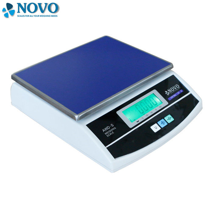 Customized Size Digital Weight Checking Machine Blue Color NLP Printer Output