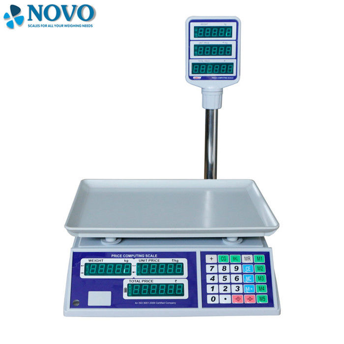 LED Display Digital Scale Machine Customized Color Cost Effective For Retail Business