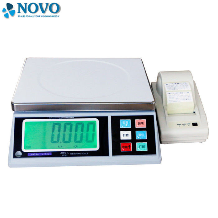 table top Digital Weighing Scale with printer customized size